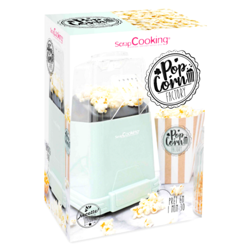 SCRAPCOOKING POPCORN MACHINE - AQUA GREEN