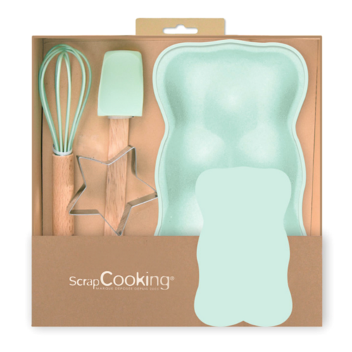 SCRAPCOOKING TOOL SET - TEDDY