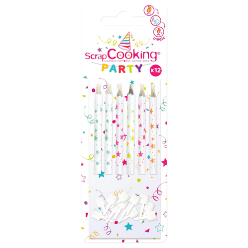 SCRAPCOOKING MAGIC BIRTHDAY CANDLE SET