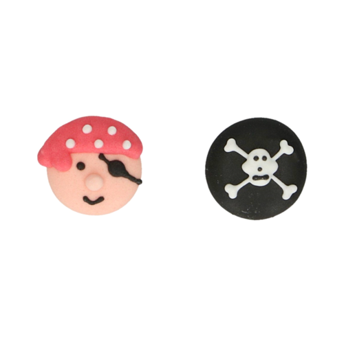 FUNCAKES SUGAR DECORATIONS - PIRATES