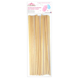 SCRAPCOOKING COTTON CANDY WOOD STICKS