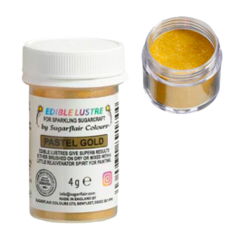 SUGARFLAIR EDIBLE GLITTER - PASTEL GOLD  (4 G)