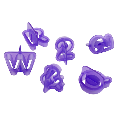 WILTON SET 41 COOKIE CUTTERS - LETTERS AND NUMBERS