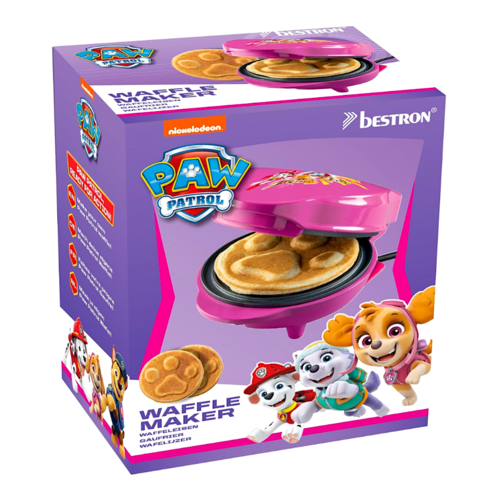 BESTRON WAFFLE MAKER - PINK "PAW PATROL"