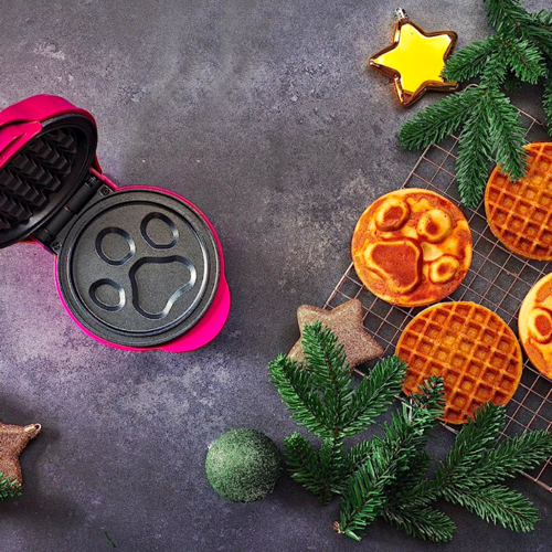 BESTRON WAFFLE MAKER - PINK "PAW PATROL"