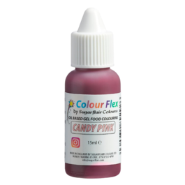 SUGARFLAIR LIPOSOLUBLE DYE "COLOURFLEX" - CANDY PINK 15 ML