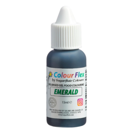 SUGARFLAIR LIPOSOLUBLE DYE "COLOURFLEX" - EMERALD 15 ML