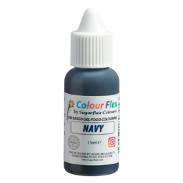 SUGARFLAIR LIPOSOLUBLE DYE "COLOURFLEX" - NAVY BLUE 15 ML