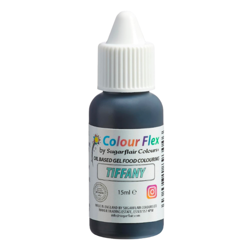 SUGARFLAIR LIPOSOLUBLE DYE "COLOURFLEX" - TIFFANY 15 ML