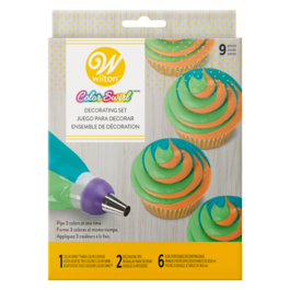 WILTON DECORATING SET - "COLOUR SWIRL"