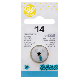 WILTON TIP #14 - OPEN STAR