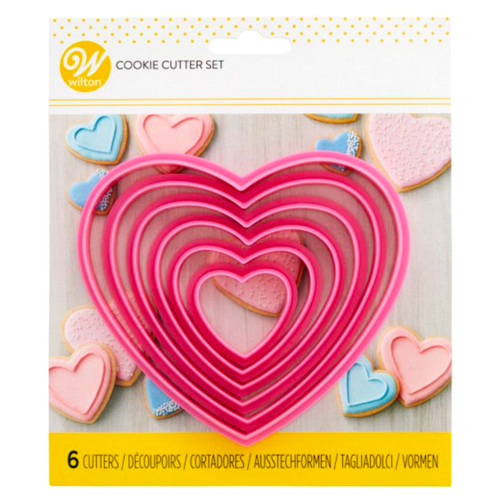 WILTON CUTTER SET - HEARTS