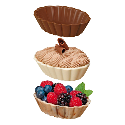 WILTON CHOCOLATE MOULD - 3D SHELLS