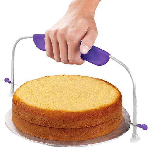 WILTON CAKE LEVELLER WITH HANDLE - 25 CM