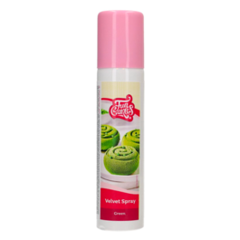 FUNCAKES VELVET EFFECT SPRAY - GREEN 100 ML