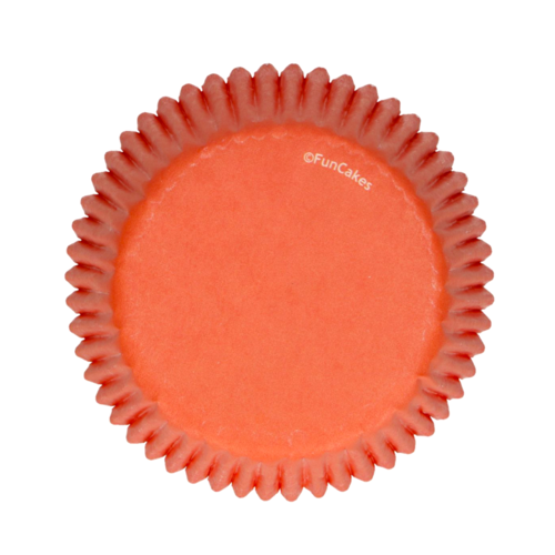 FUNCAKES CUPCAKE CAPSULES - ORANGE