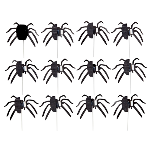 WILTON CUPCAKE TOPPERS - SPIDERS