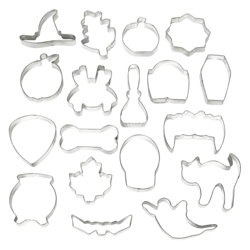 WILTON CUTTER SET - HALLOWEEN (18 PCS)