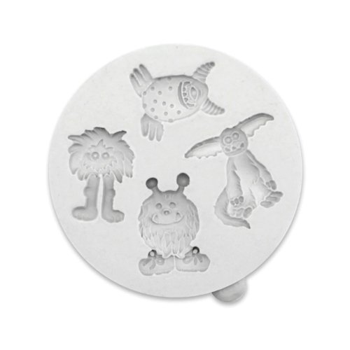 KATY SUE SILICONE MOULD - LITTLE MONSTERS