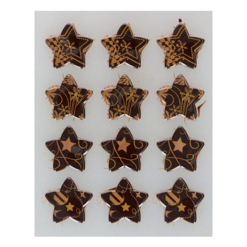 FUNCAKES CHOCOLATE DECORATIONS - STARS