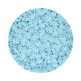 FUNCAKES SPRINKLES - BLUE SNOWFLAKES 50 G