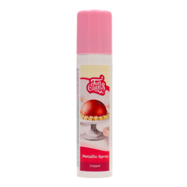 FUNCAKES METALLIC SPRAY - SHINY COPPER (100 ML)