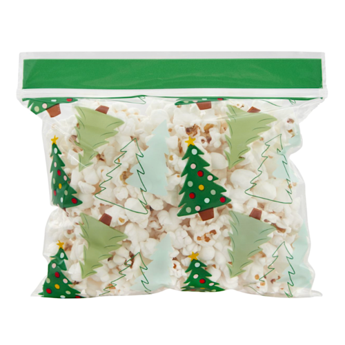 WILTON CANDY BAGS WITH ZIP CLOSURE - TREES (20 U)