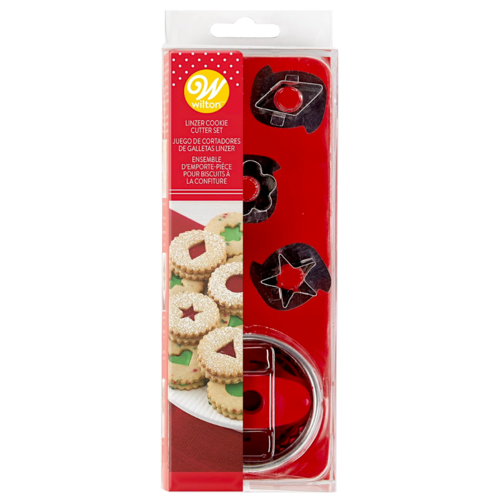 WILTON LINZER BISCUIT CUTTER SET