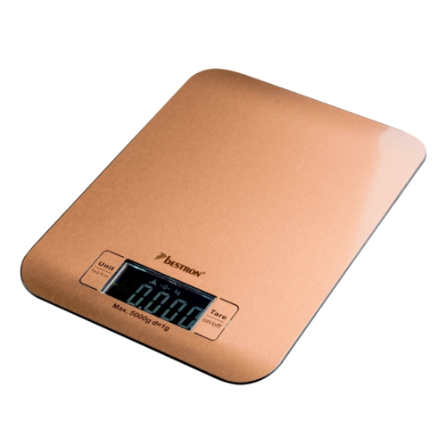 BESTRON DIGITAL KITCHEN SCALE - "COPPER"