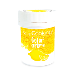 SCRAPCOOKING COLOURING AND FLAVOURING POWDER - YELLOW / LEMON (10 G)