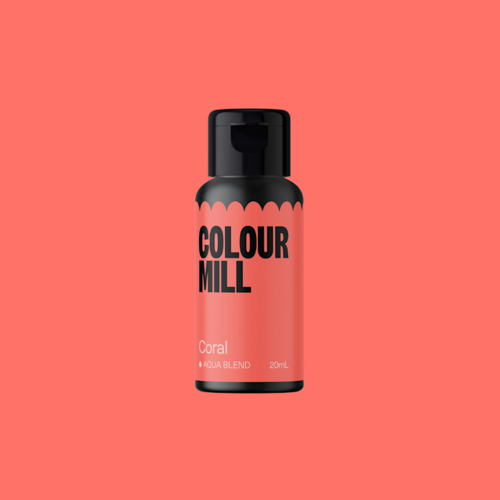 COLOUR MILL GEL DYE - CORAL (20 ML)