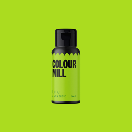 COLOUR MILL GEL DYE - LIME (20 ML)