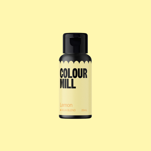 COLOUR MILL GEL DYE - LEMON (20 ML)