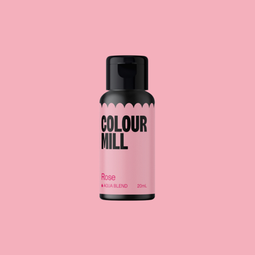 COLOUR MILL GEL DYE - ROSE (20 ML)