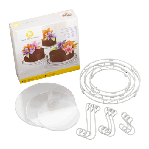 WILTON CAKE AND TREAT DISPLAY SET (3 U)