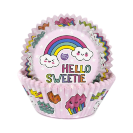 HOUSE OF MARIE CUPCAKE CAPSULES - PINK RAINBOWs