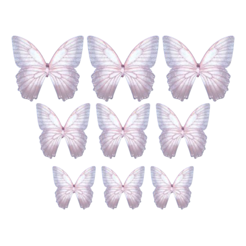 CRYSTAL CANDY WAFER BUTTERFLIES - ETHEREAL (4 G)