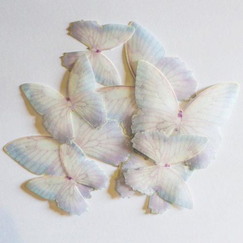 CRYSTAL CANDY WAFER BUTTERFLIES - ETHEREAL (4 G)
