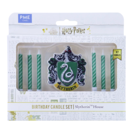 PME BIRTHDAY CANDLE SET - "HARRY POTTER" SLYTHERIN