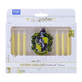 PME BIRTHDAY CANDLE SET - "HARRY POTTER" HUFFLEPUFF