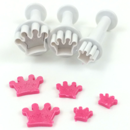 DEKOFEE CUTTER SET - MINI CROWNS