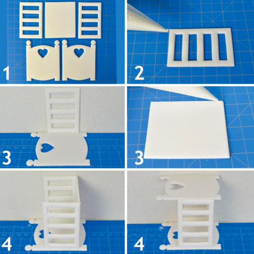 FMM DOUGH CUTTER SET - BABY CRADLE