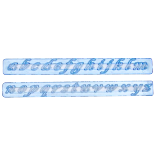 FMM TAPPIT CUTTERS SET - SMALL ALPHABET (CURSIVE)