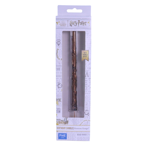 PME "HARRY POTTER" BIRTHDAY CANDLE - "HERMIONE GRANGER" WAND