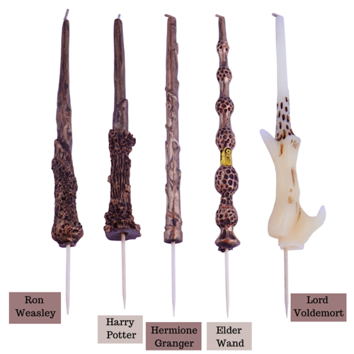 PME "HARRY POTTER" BIRTHDAY CANDLE - "LORD VOLDEMORT" WAND