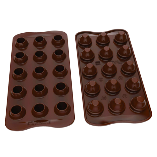 SILIKOMART SILICONE CHOCOLATE MOULD - 3D EGGS