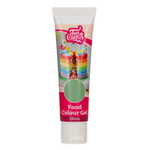 FUNCAKE GEL DYE - OLIVE 30 G