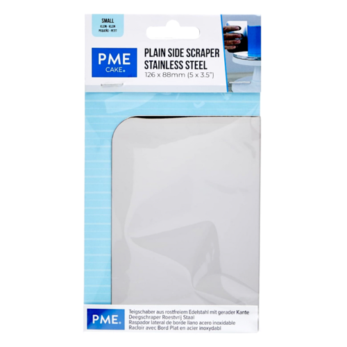 PME STAINLESS STEEL PLAIN EDGE SIDE SCRAPER - STANDARD