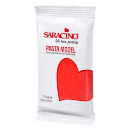SARACINO MODELLING PASTE - RED 1 KG