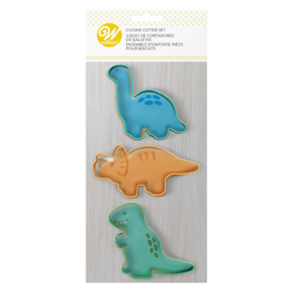 WILTON COOKIE CUTTER SET - DINOSAURS